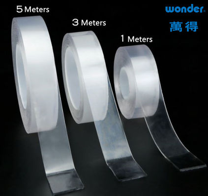 Strumento ad alta legame Wonder Nano nastro trasparente rotolo di 1,5 mm di spessore