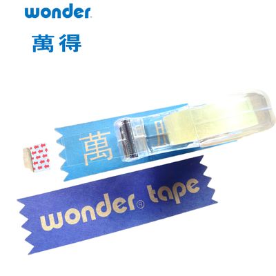 Easy Tear BOPP Stationery Tape Certificato BSCI Super Clear Gift Wrapping