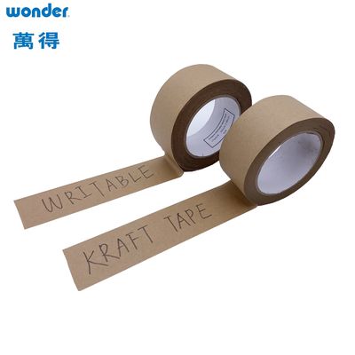 Nastro adesivo di carta kraft bianca di spessore 0,130 mm a base di solvente