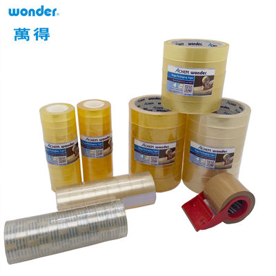 Fai da te adesivo acrilico BOPP nastro di cartoleria larghezza 18 mm mascheramento