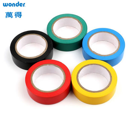 Tensione resistente Matt PVC nastri adesivi Bianco ignifughi a prova di freddo