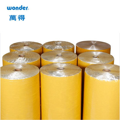 Tela autoadesiva trasparente BOPP Jumbo Roll Bundling Adesivo acrilico