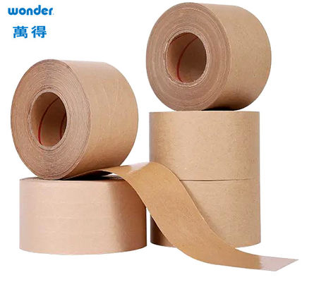 Nastro di carta kraft gommato attivato ad acqua di sigillamento per la scrittura Larghezza 1200 mm