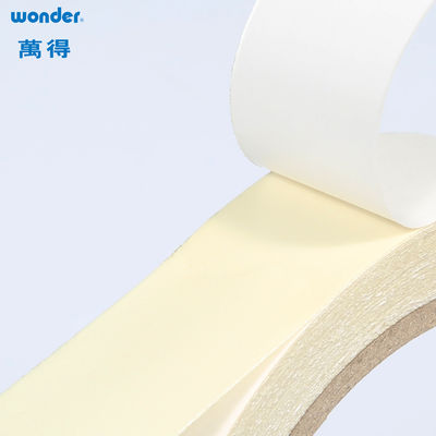 Wonder No. 63342 90micr Solvente a base di nastro tissutale a doppio lato con carta di rilascio