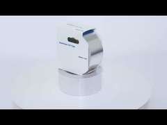 Nastro di foglio di alluminio termico argento spessore 0,1 mm forte adesione